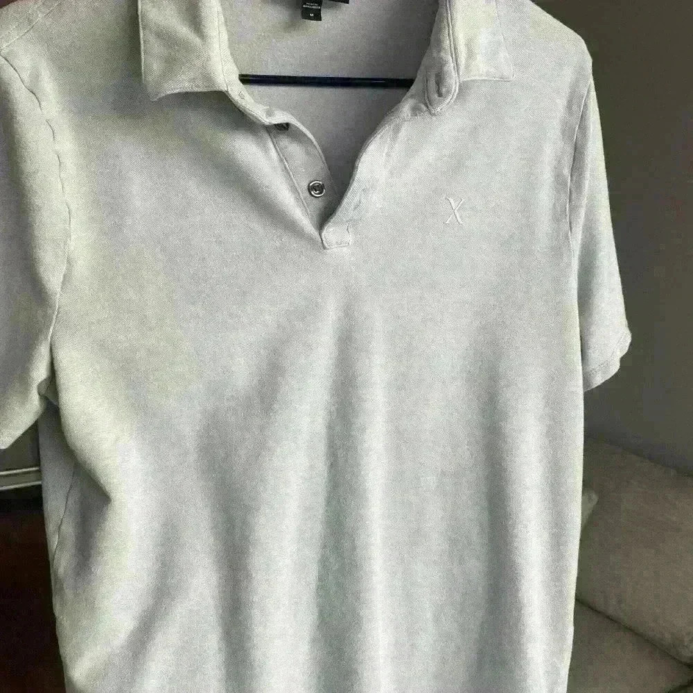 Express M Gray Polo - Picture 3 of 4